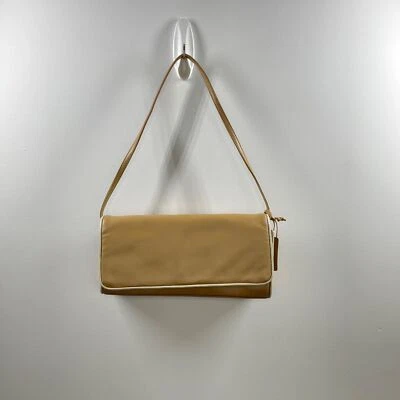 EMBREAGEM DE COURO NATURALIZADOR NOVA SEM ETIQUETAS COM ALÇA - Imagem 1 de 4