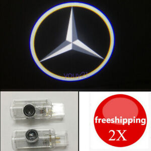 NEW LED Ghost Shadow Projector Laser Door Light For Mercedes-Benz GL ML R Class