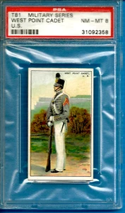 Serie Militar T81 1909 "West Point Cadet U.S." Psa 8 (Pop 1 - 0 Superior) - Imagen 1 de 2