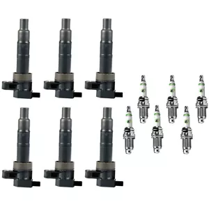 Engine Ignition Coil UF546 + E3 Racing Spark Plug Kit for Hyundai Kia 3.8L V6 - Picture 1 of 5