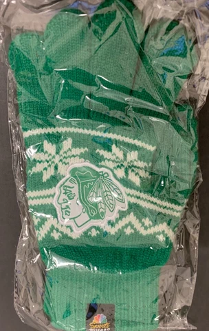 Chicago Blackhawks - * -* Winter Gloves *_* SGA _**22/23 Season_ *NEW*!!! Cover