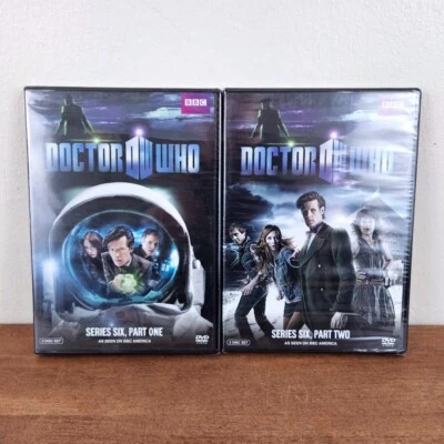 Doctor Who BBC Series Six Part One and Two DVD, Four Disc Set, New Sealed - Image 1 of 4
