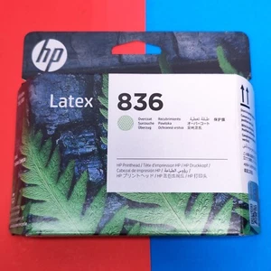 Genuine HP 836 Overcoat Printhead Latex 700 700W 800 800W 4UV98A Warranty 6/2023 - Afbeelding 1 van 6