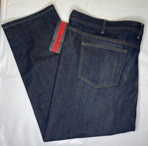 Men's Apt. 9 Denim Straight Fit Jeans Dark Wash Size 50x30