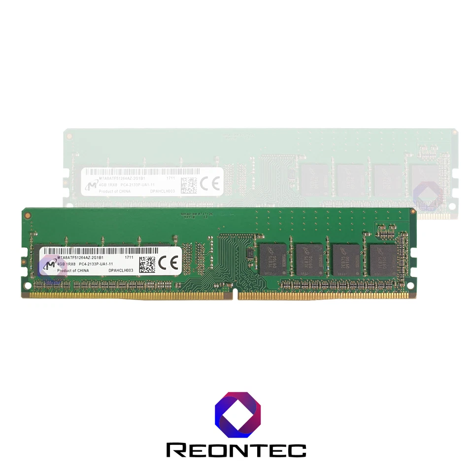 4GB RAM PC Micron PC4 - 17000 DDR4 2133P MTA8ATF51264AZ-2G1B1 - Immagine 1 di 1