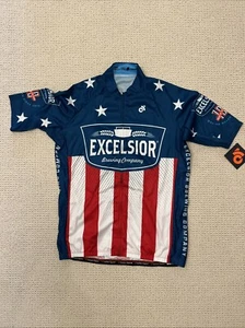 Men’s Full Zip Bike Jersey Size 2XL - Picture 1 of 10