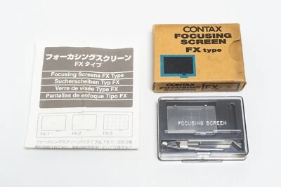 Contax Focusing Screen FX-3 Grid Matte Type for Contax N1 N Digital - Image 1 of 4