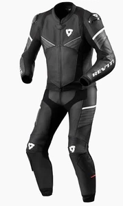 Traje Divisible Cuero Suit Moto Rev ' It Combi beta Piel Black White TG 50 - Imagen 1 de 2