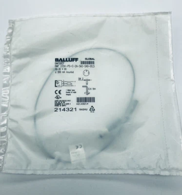 BALLUFF BMF00CF / BMF 235K-PS-C-2A-SA2-S49-00.5 MAGNETIC FIELD SENSOR 214321 - Image 1 of 3