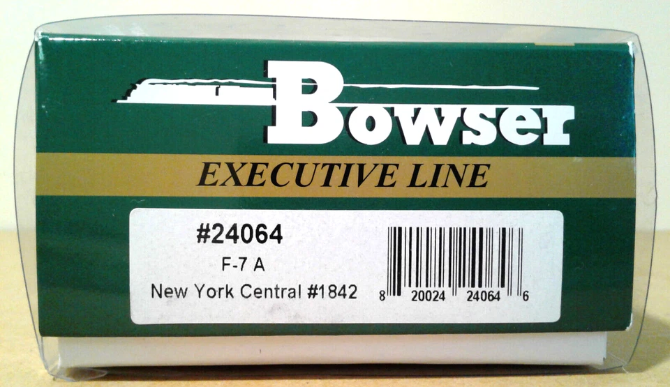 HO SCALE BOWSER EMD F7 NEW YORK CENTRAL NYC #1842 24064 - Image 1 of 4