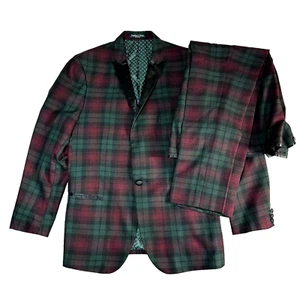 Joker Halloween Costume Cosplay Suicide Squad Batman Suit Tux Men Paisley & Gray - Picture 1 of 18