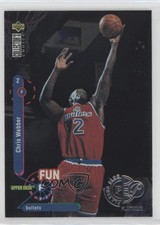 1995 Upper Deck Collector's Choice Platinum Player's Club Chris Webber #194 HOF