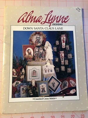 Alma Lynne Christmas Cross Stitch “Down Santa Claus Land” ALX-65 28p - Image 1 of 4