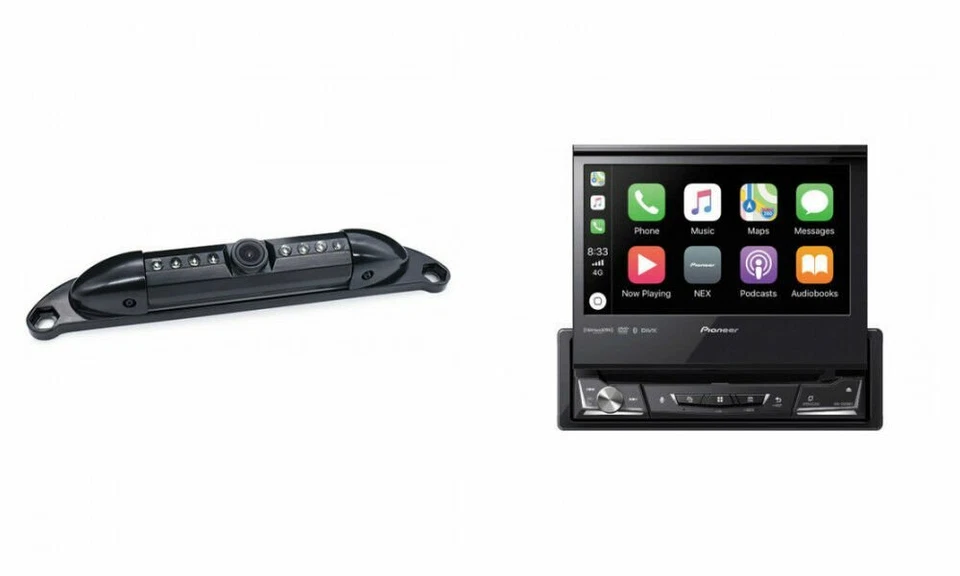 Pioneer AVH-3500NEX 7" DVD/CD Stereo Receiver w/ NVX Waterproof Rear View Camera - Image 1 of 4