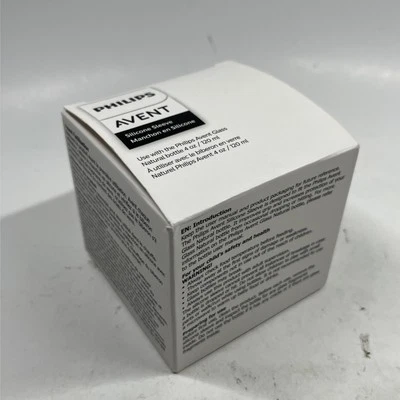 Capa de silicone azul Philips Avent para uso com vidro Avent natural frasco de 4 oz - Imagem 1 de 4