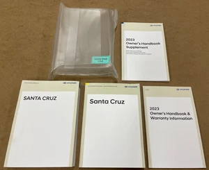2023 Hyundai Santa Cruz Owners Manual Set + Infotainment Users Guide - Bild 1 von 4