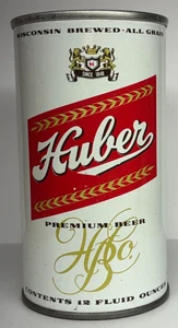 Huber 12 oz. Straight Steel Beer Can - Picture 1 of 6