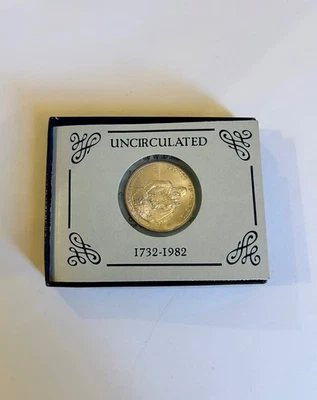 1982 George Washington Commemorative Silver Half Dollar UNC • 90% Silver  - Image 1 of 4