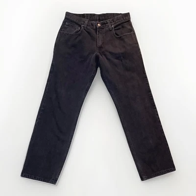 Pantalones de mezclilla negros con cremallera 100 % algodón Arizona para mujer 33x29 Foto 1 de 4