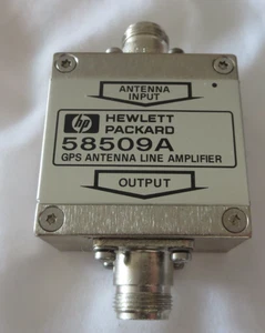 Qty 1 HP 58509A GPS Antenna Line Amplifier Used Untested Great Shape - Picture 1 of 4