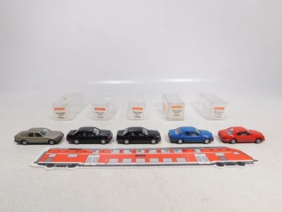 Wiking 1:87 H0 5x Mercedes 13 143 300 Ce Coupè 153 260 E Sg / Mint + Box - Immagine 1 di 4