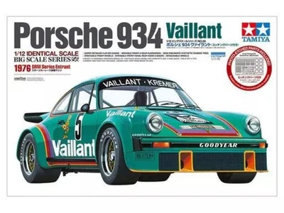 Kit modellino Tamiya 1/12 Porsche 934 Vaillant Big Scale Series n.56 con... - Immagine 1 di 4