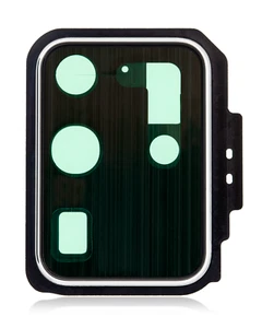 Bisel de cámara trasera (sin lente) compatible para Samsung Galaxy S20 Ultra (blanco) - Imagen 1 de 3