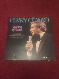 PERRY COMO JUST OUT OF REACH 12"LP Vinyl Record MINT CONDITION - Picture 1 of 3