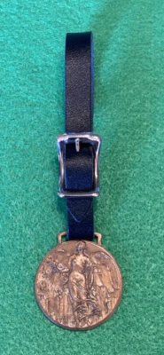 Orig. , Medalla italiana 1922 PNF Marcha sobre Roma, sin cinta, montada como llavero de reloj Foto 1 de 4