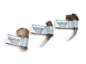 3 X ANTOS DEER ANTLER DOG CHEW SMALL 100% NATURAL CHEW FOR DOGS BULK BARGAIN - Picture 1 of 1