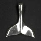 Whale Fluke Fin Pendant 925er Silver Symbol Jewelry - New
