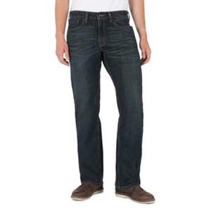Vaqueros azules de mezclilla Levi Strauss Signature para hombre de ajuste flexible relajado 29 X 30 nuevos con etiquetas - Imagen 1 de 3