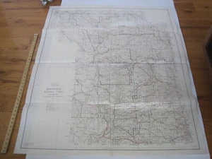 Roosevelt National Forest Colorado 1932 Map US Geologic Survey Forest Service - Picture 1 of 14