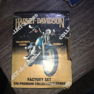 1992 Harley Davidson Collectors Cards Series 2 Factory Sealed 100 Karten Set - Bild 1 von 2