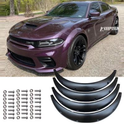 Wheel Arches Wide Body Kit 90cm Fender Flares For Dodge Challenger SRT 2015-2024 Foto 1 de 4
