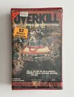 Overkill [VHS] Roadshow Ex-Rental Big Box Video Tape Ulli Lommel 1987 Action