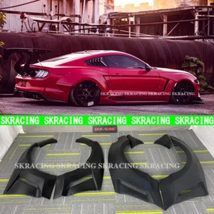 Para Ford Mustang GT500 Estilo 15-22 Fender Destello Cubierta Arco de Rueda - Imagen 1 de 24