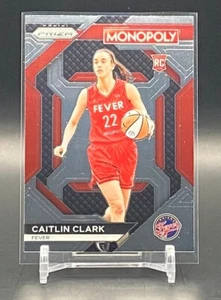2024 Panini Prizm Monopoly WNBA Caitlin Clark Rookie Indiana Fever RC WNBA27 - Foto 1 di 3