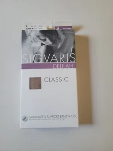NEU SIGVARIS Delilah klassische abgestufte Stützstrumpfhose Größe A sonnenbraun 140QA36 - Bild 1 von 3