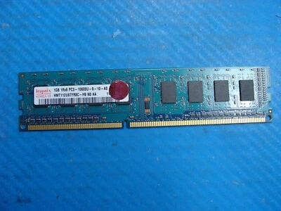 Dell 8300 Hynix 1GB 1Rx8 PC3-10600U DIMM Memory RAM HMT112U6TFR8C-H9 - Image 1 of 2