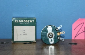 Potentiometer Vintage Clarostat A58 50 4 Watt NOS - Picture 1 of 3