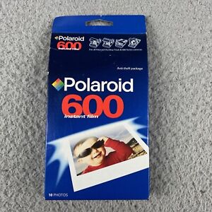 Vintage Polaroid 600 Instant Film Pack Sealed Box NOS Movie Prop EXPIRED