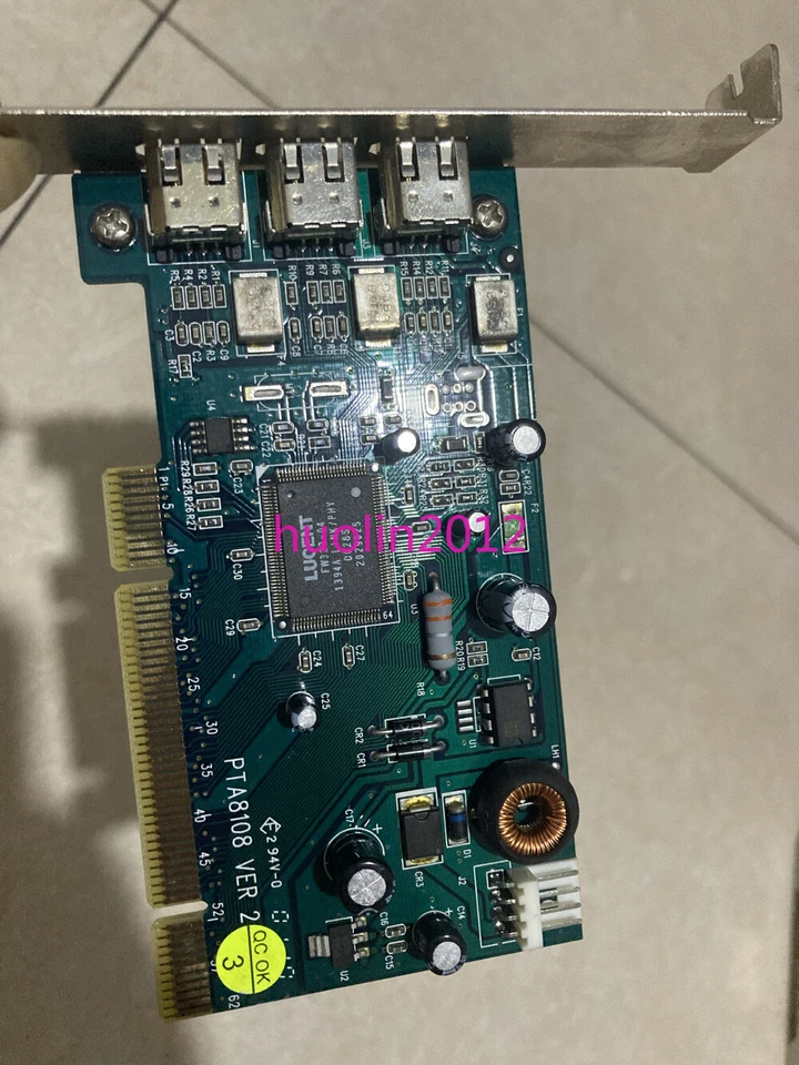 1Pcs Used pta8108 rev2 lucent fw323-04 1394 pci1394a - Image 1 of 1