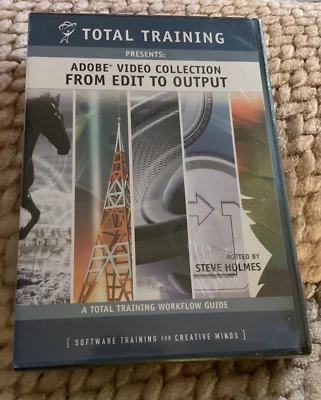 2004 Total Training Adobe Video Collection: From Edit To Output  NEW sealed - Image 1 of 4