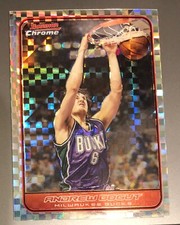 2006-07 Bowman Chrome Xfractor Andrew Bogut #65 131/150 2006