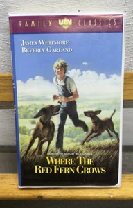 Where The Red Fern Grows (VHS 1996) Wilson Rawls Family Classics Klappschale - Bild 1 von 4