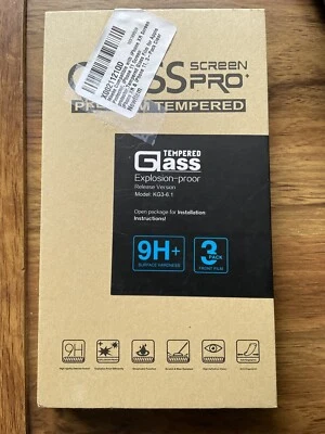 Mkeke 6.1" Tempered Glass Screen Protector for iPhone XR 3 Pack - Image 1 of 3