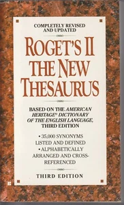 Roget's II The New Thesaurus 1997 Reference Uncracked Paperback - Picture 1 of 2