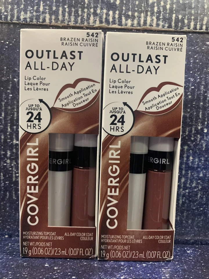 COVERGIRL Outlast 24hr All Day Lipcolor 542 Brazen Raisin