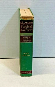 Callander's Surgical Anatomy dritte Ausgabe Anson and Maddock 1952 - Bild 1 von 9